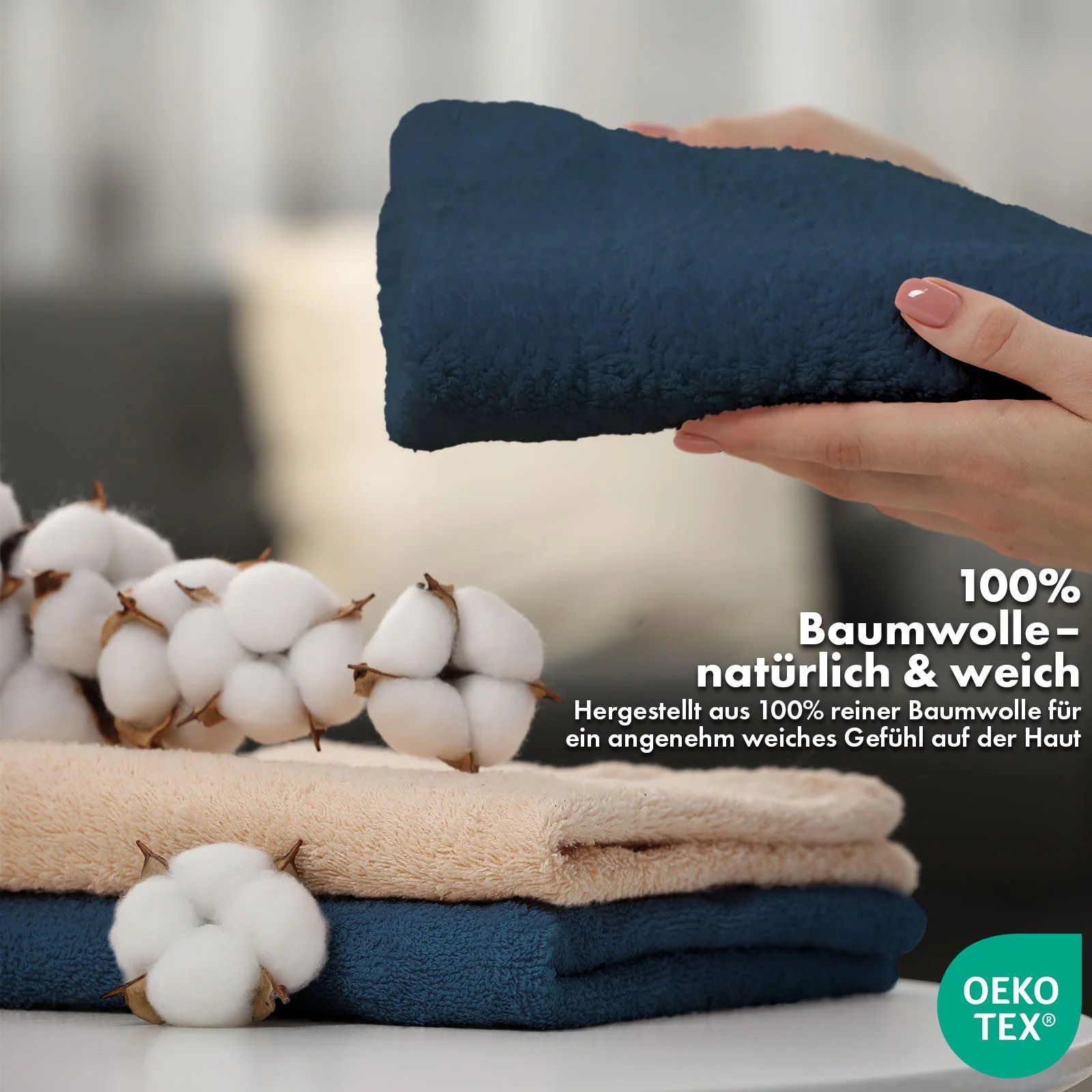 KARAT Handtuch „Bay“ – weich, saugstark & vielseitig